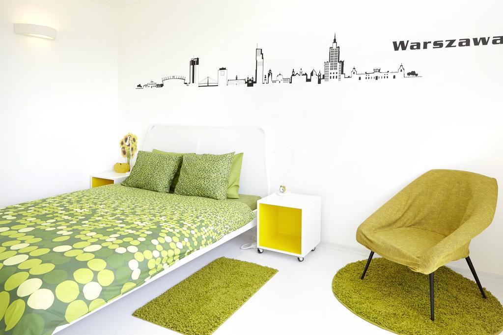 Lovely Sunny Flat In City Center Varsovia Habitación foto